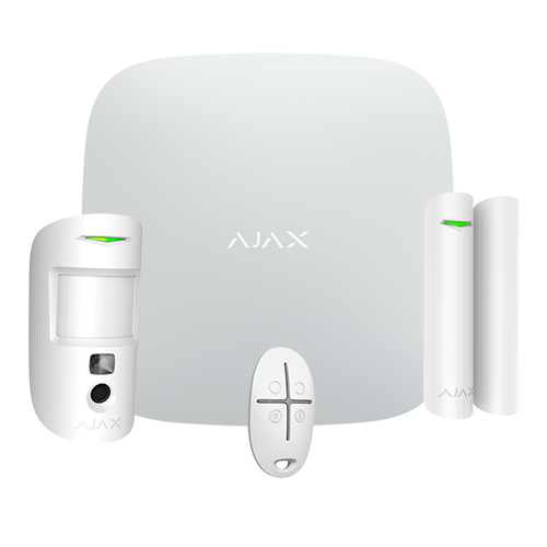 KIT ANTIFURTO AJAX SYSTEMS AJ-STARTERKIT-CAM-W